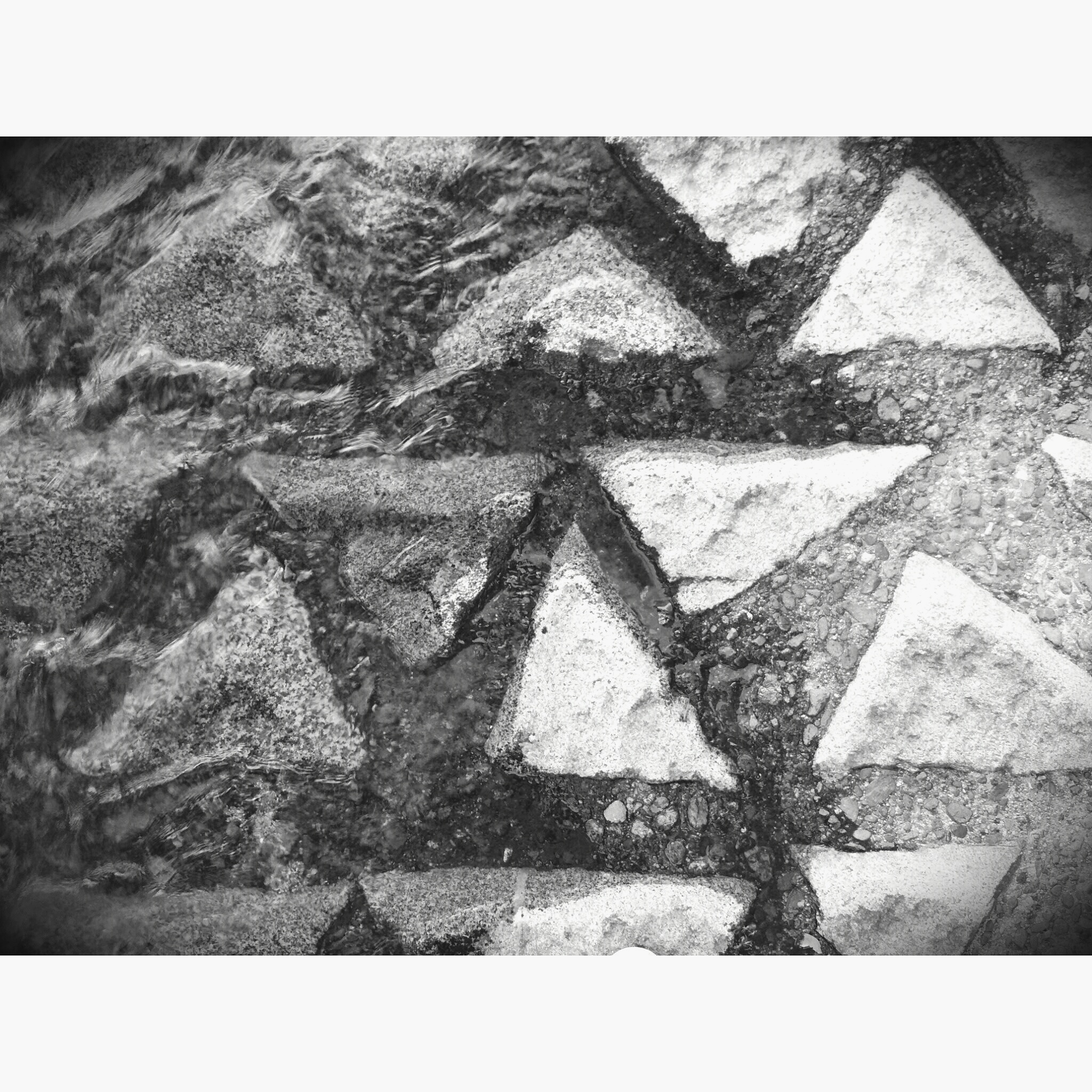 Street detail monochrome frame